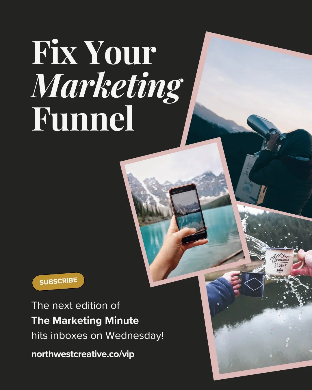 The most common conversation in my world is about the marketing funnel.

When you are able to shift your mindset from individual, unrelated marketing tactics to how all of your marketing can work together to achieve the goal of moving people from an 