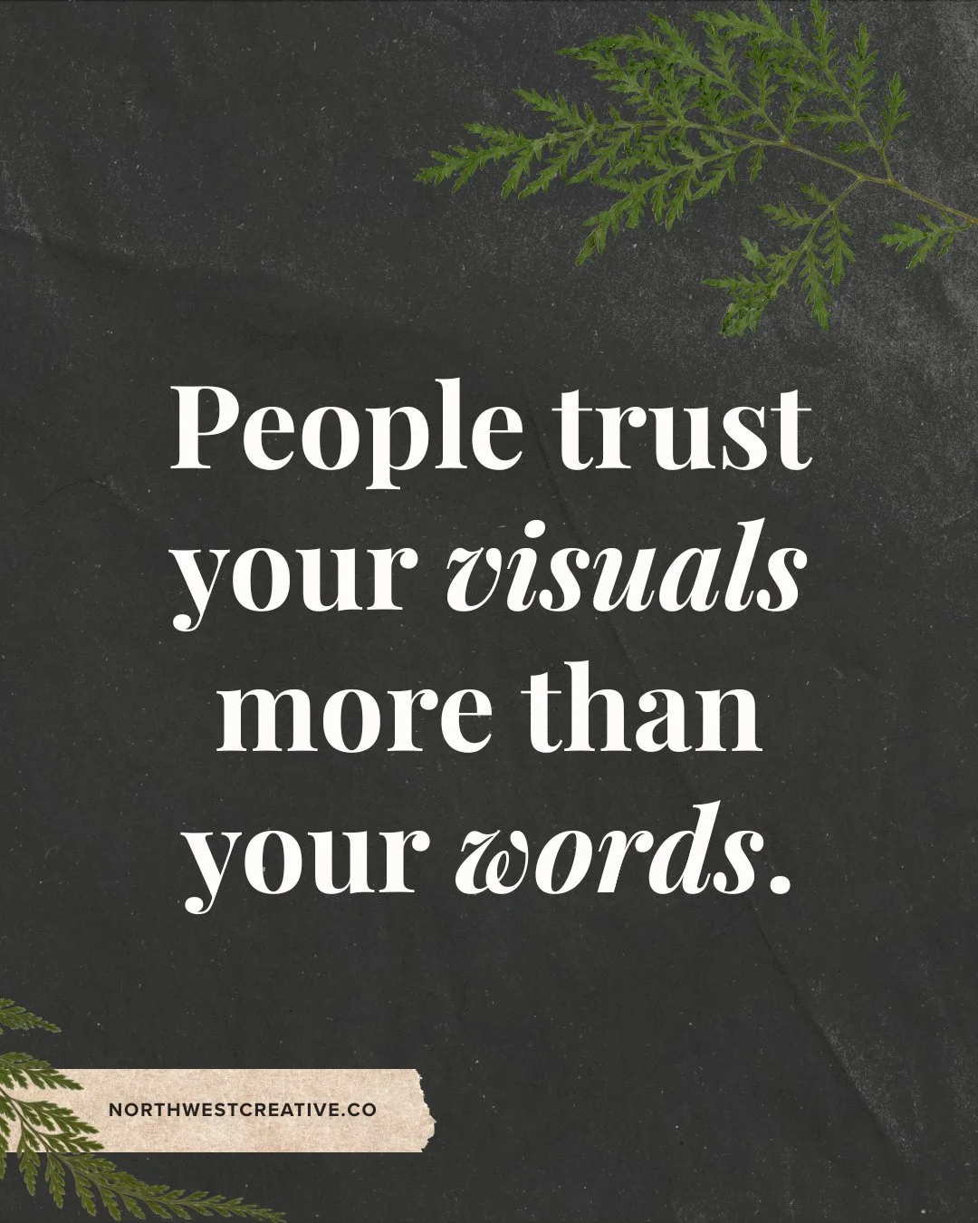 Your brand is communicating something before you ever get the chance to prove yourself. 👀

Every design choice you make sends a signal to your audience within MILLISECONDS... before a single word is read.

And if that signal reads as inconsistent, r
