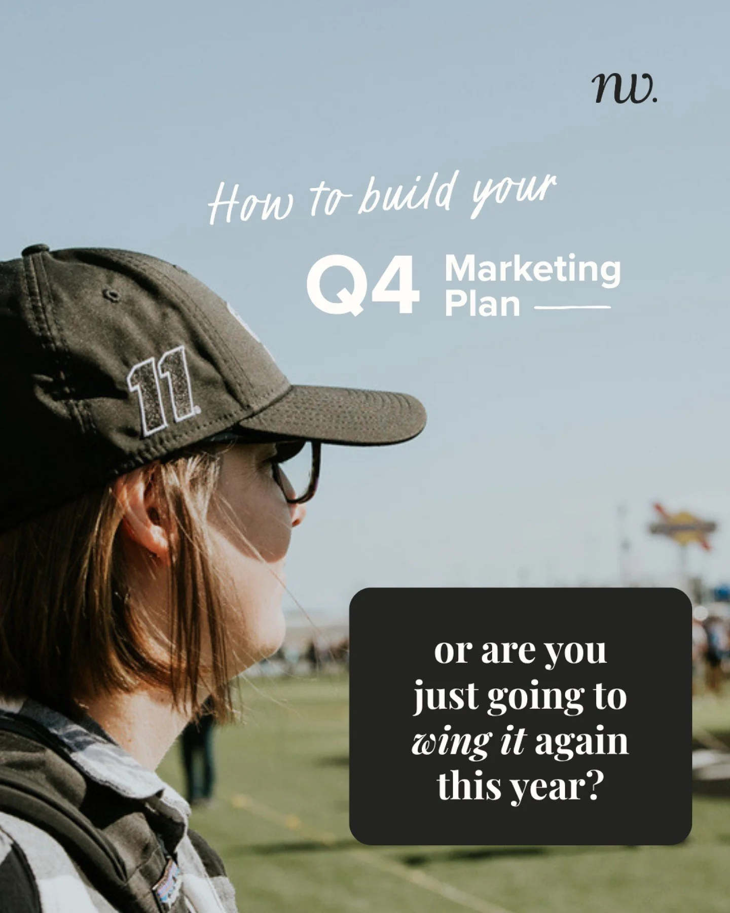 In a previous job, we had a sign in the office quoting Remember the Titans: "Clear eyes. Full heart. Can't lose!"

I think about that when any planning season rolls around because when you have a clear vision and can think intentionally abo
