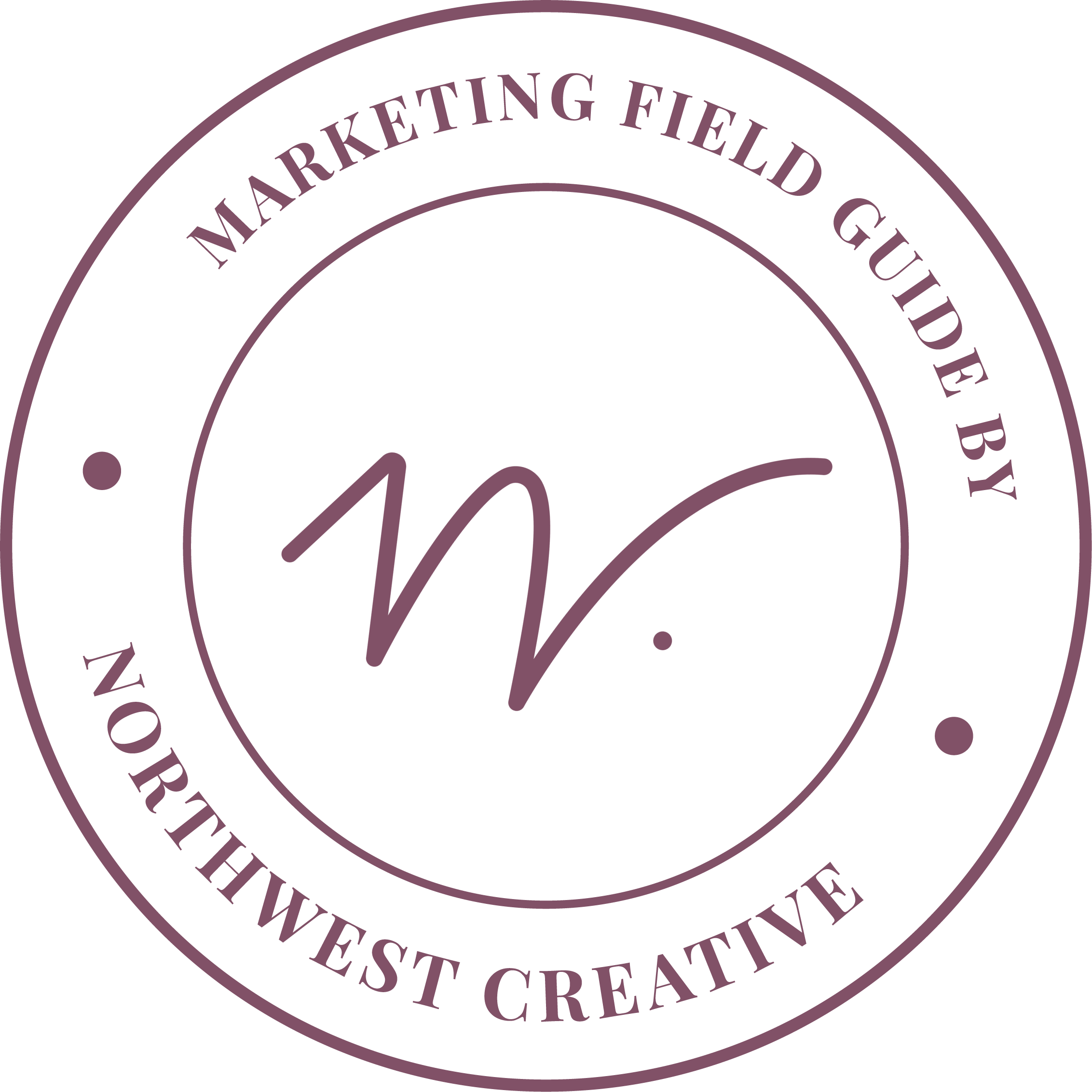 marketing field guide stamp - Northwest Creative