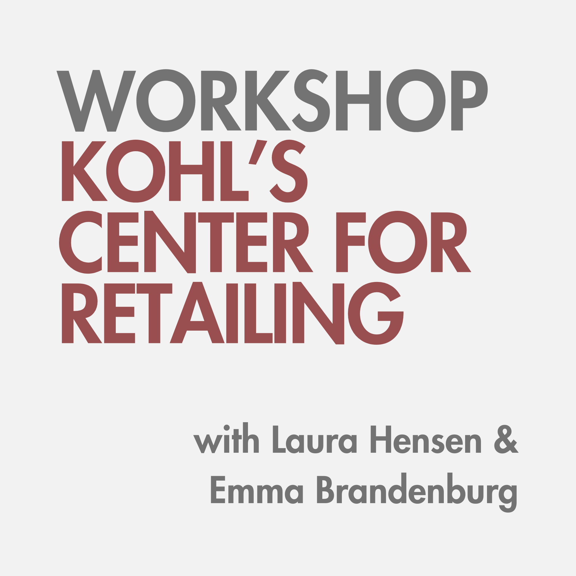 Resume Workshop with Kohl's Center for Retailing