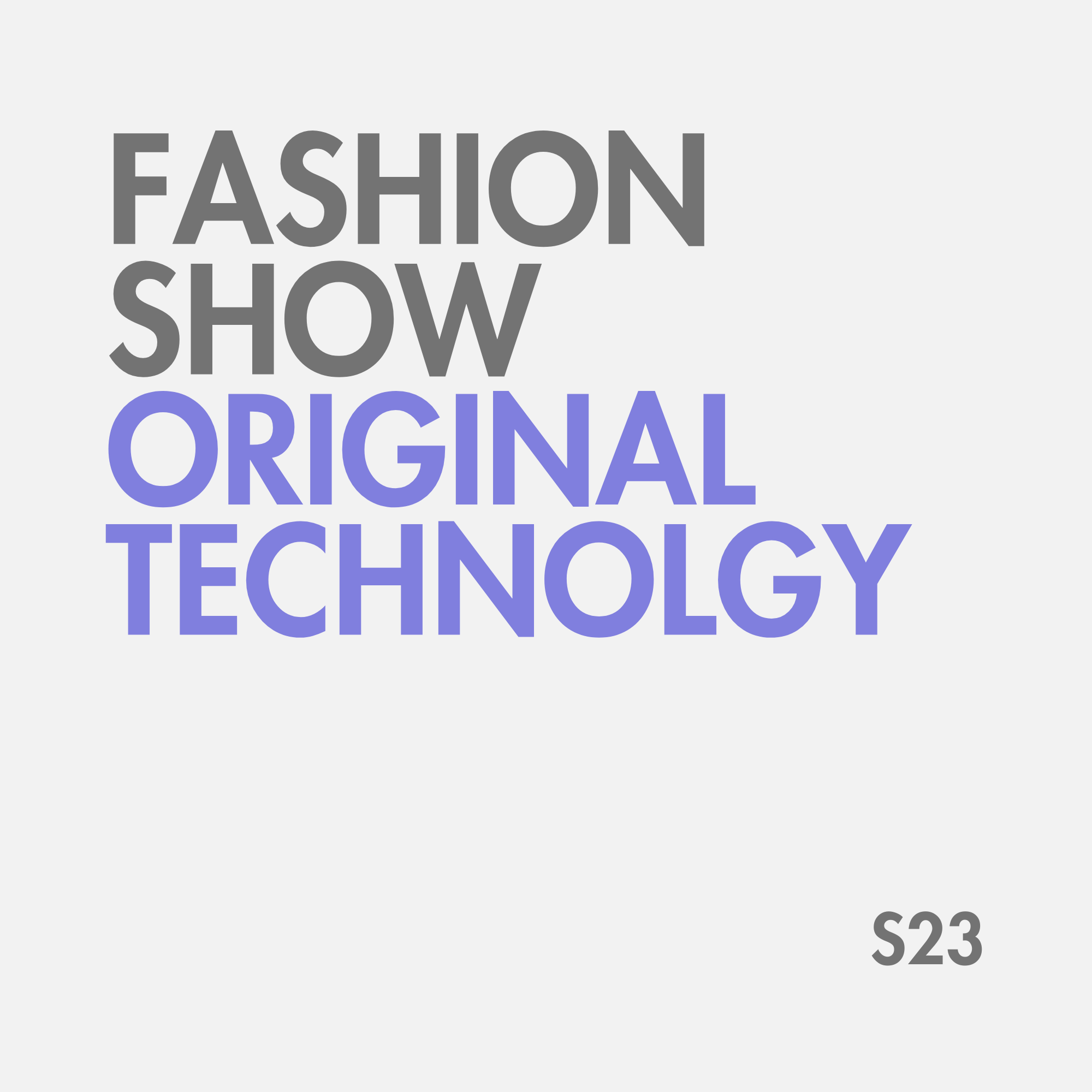 Original Vault Technology Exhibit and Runway Show