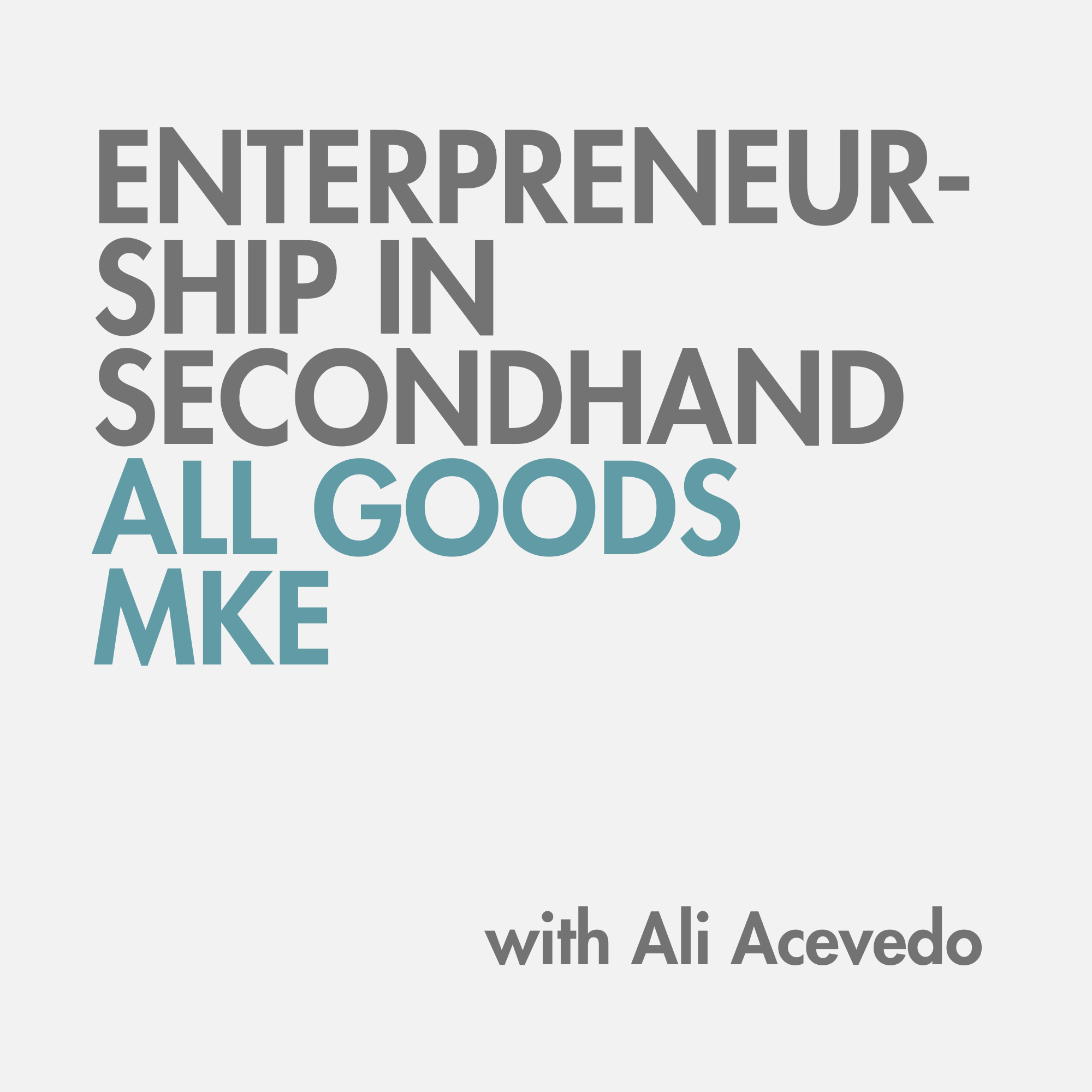 Entrepreneurship in Secondhand Clothing