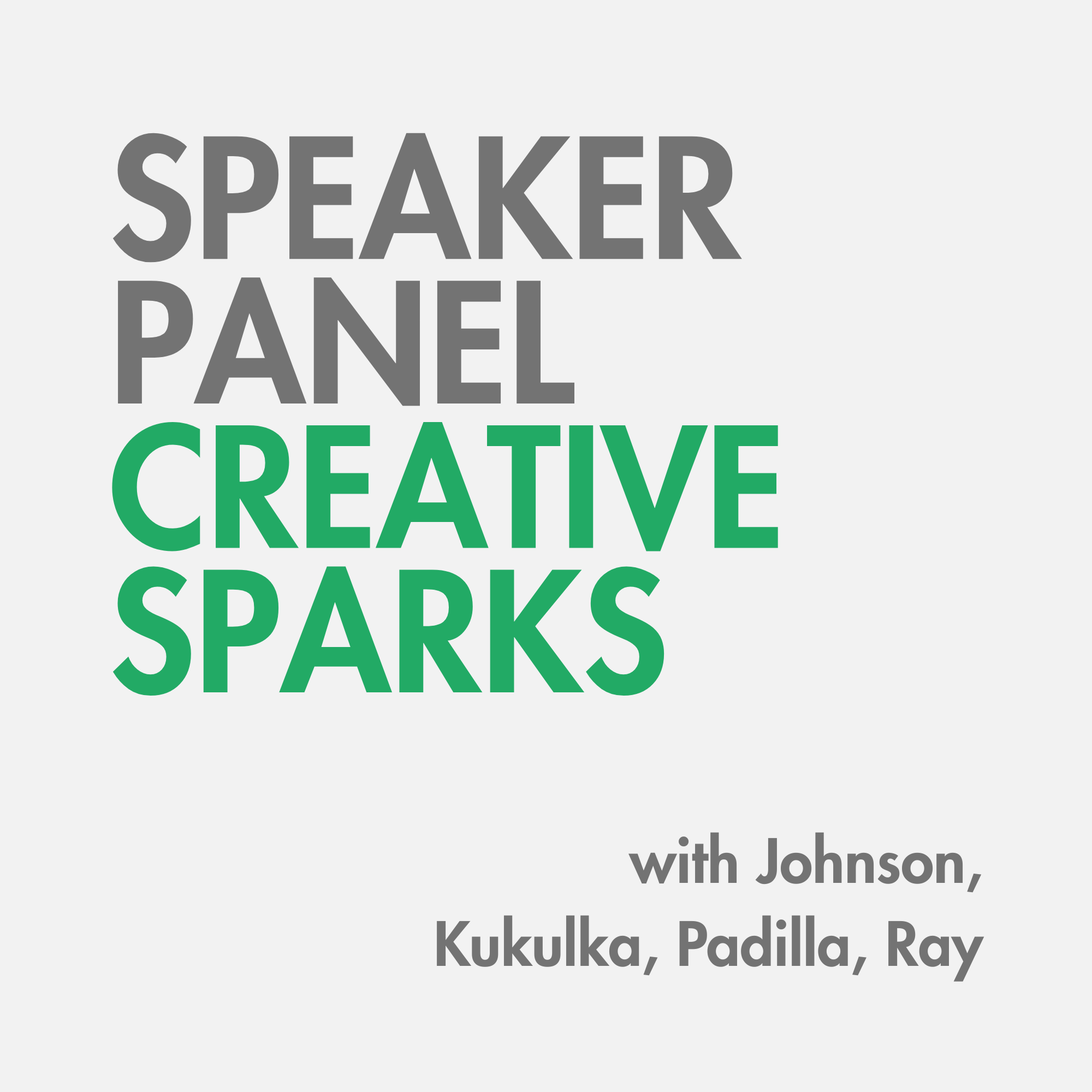 Creative Sparks Panel