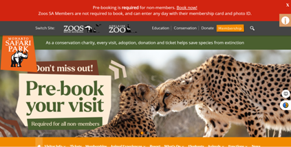 Monarto Safari Park - Accessibility 