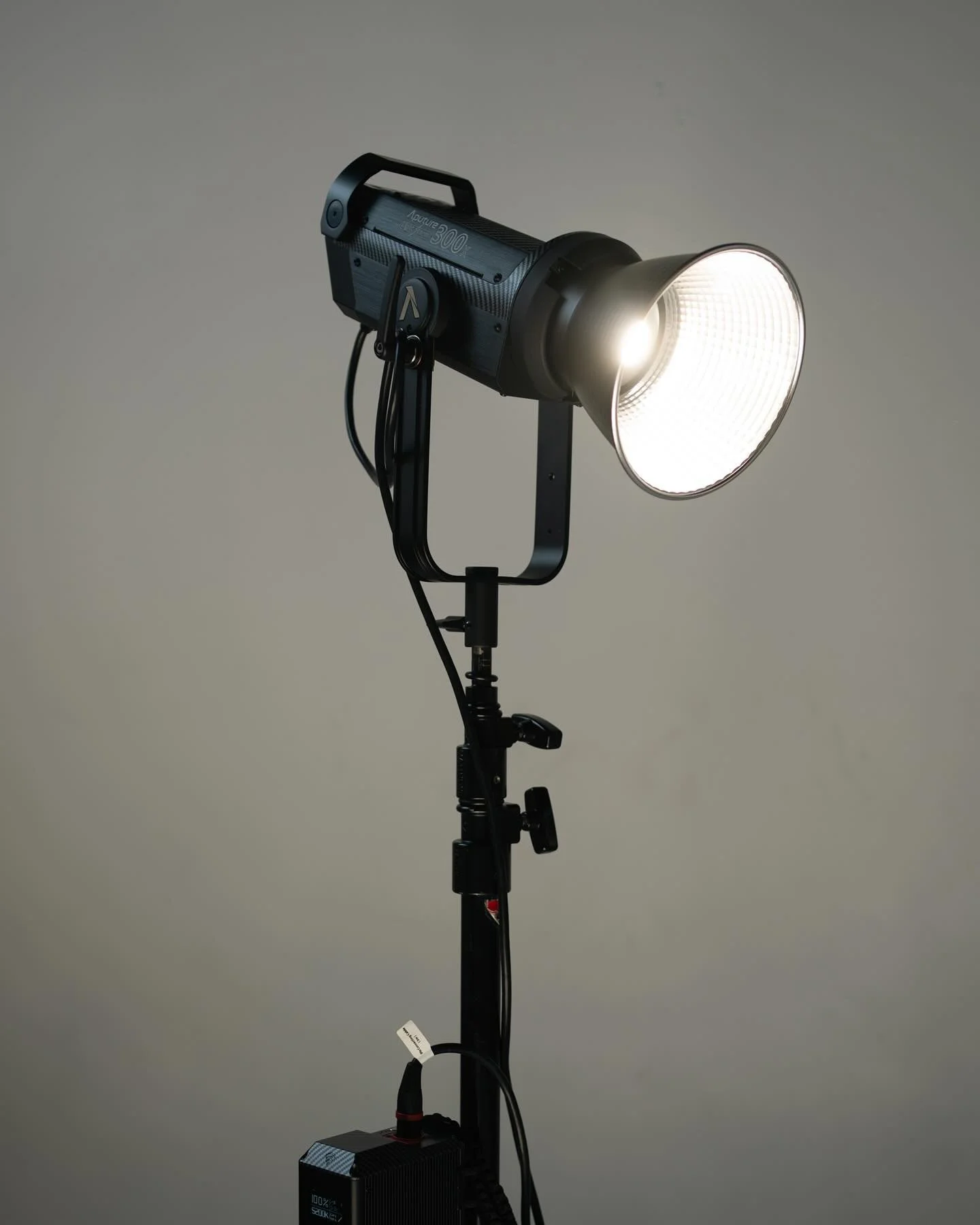 New @aputure.lighting 300x now available in the studio!

(swipe to see it in use for our employee of the month portrait)