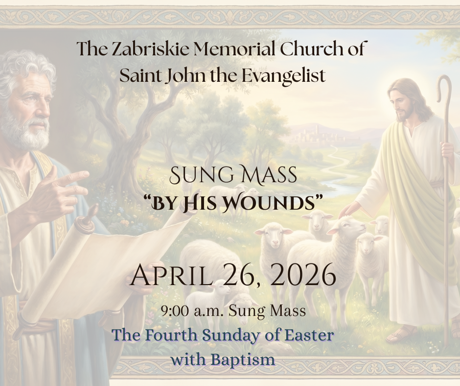 The Fourth Sunday of Easter (with Baptism)