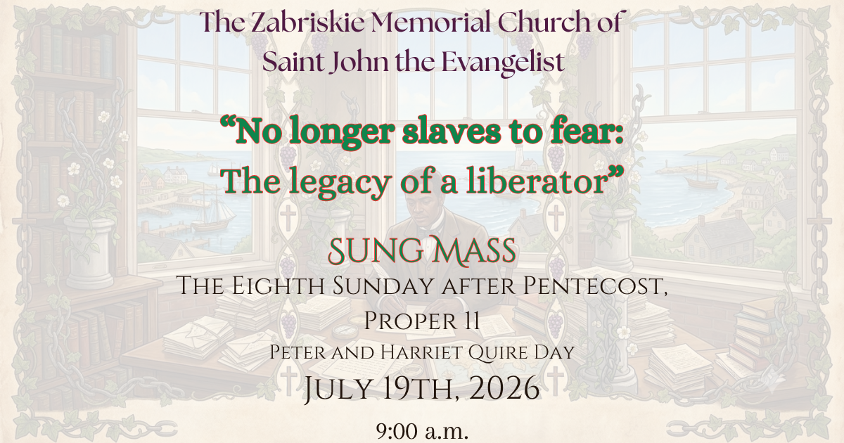 The Eighth Sunday after Pentecost, Proper 11