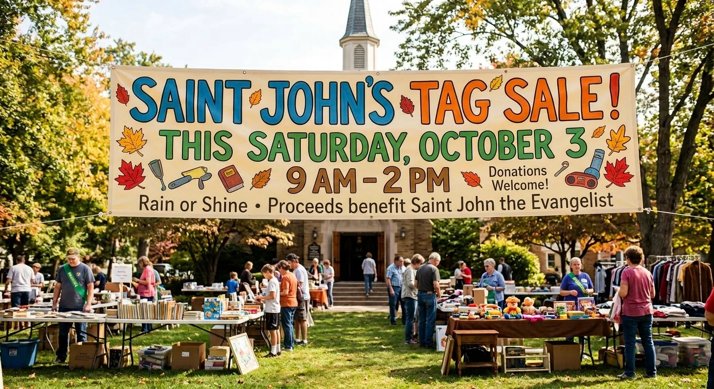 Saint John's Tag Sale