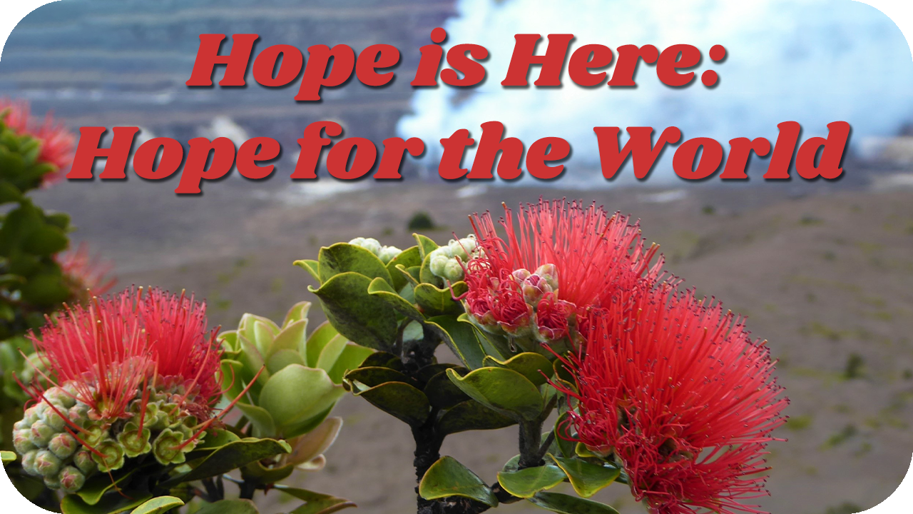 Hope is Here: Hope for the World