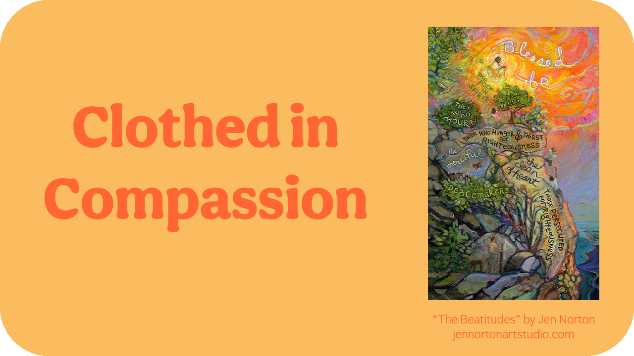 Clothed in Compassion episode artwork