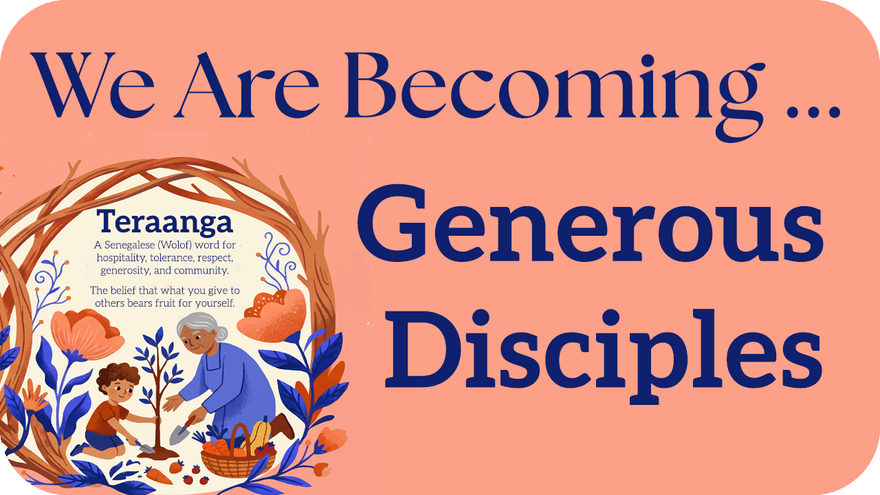 We Are Becoming Generous Disciples episode artwork