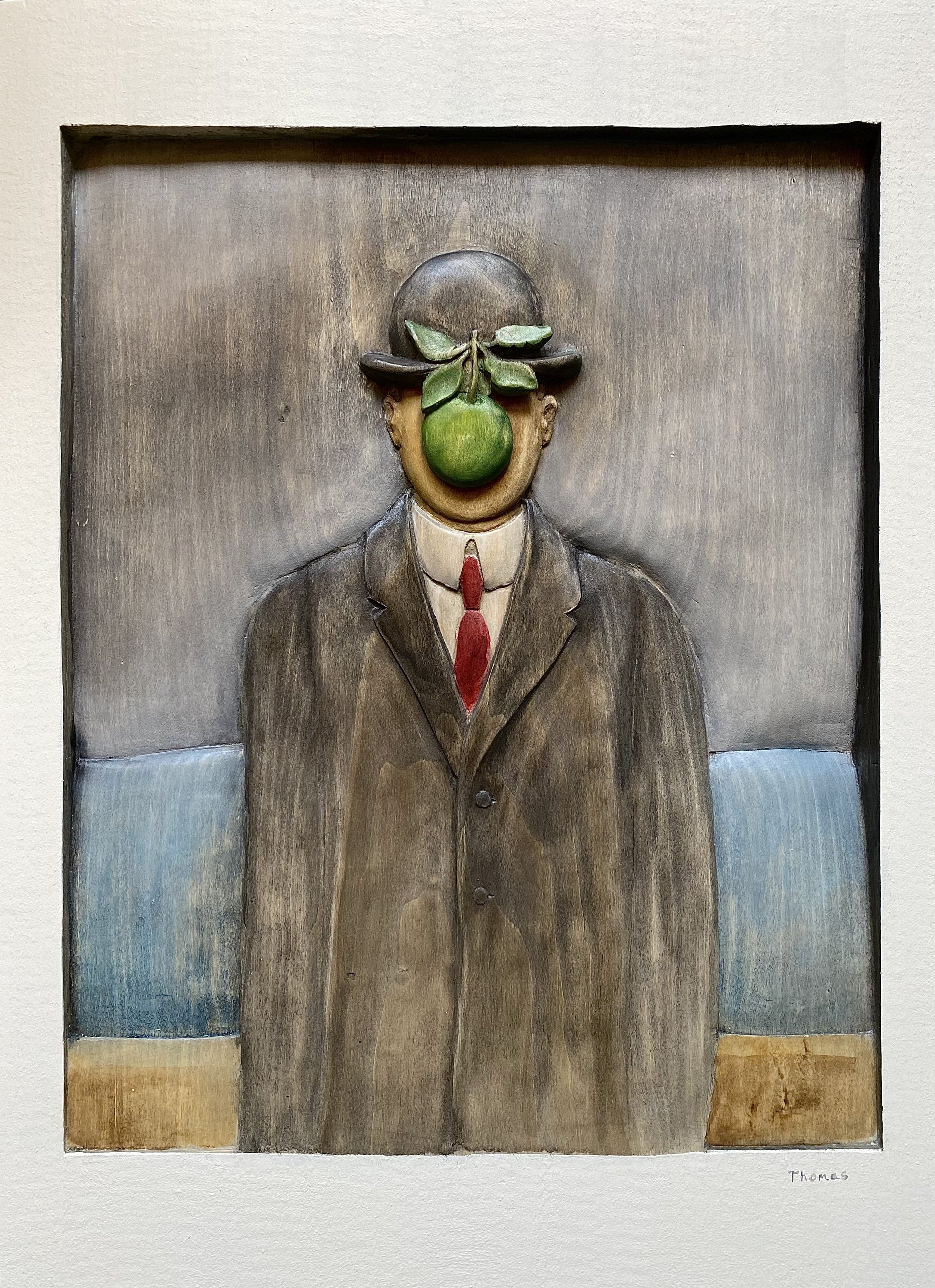  Rene Magritte  Son of Man 