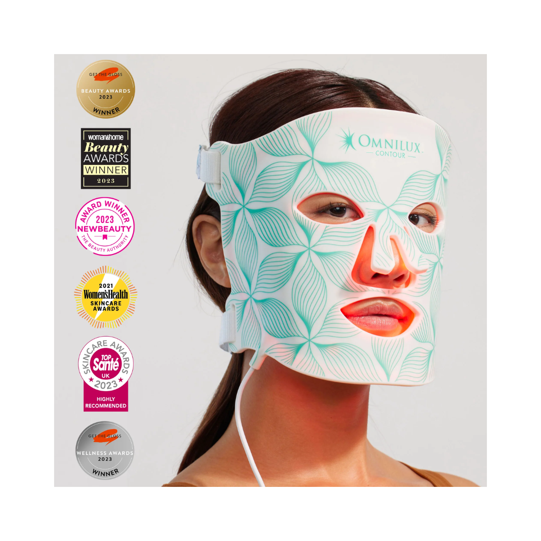 Omnilux Contour Face LED Mask Anti-Aging Light Therapy