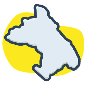 Illustration of a map of Oakland, CA.