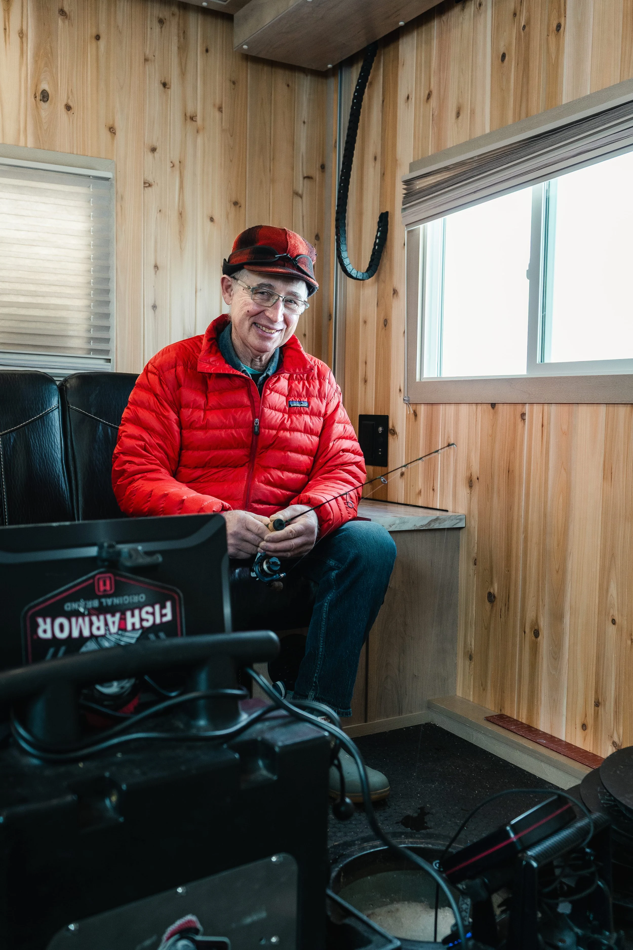 Otto Kilcher Ice Fishing in Minnesota