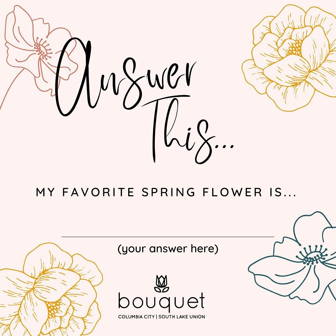 Hi friends! We are totally wondering: What is YOUR favorite spring flower? We are super interested in learning about our followers so we can bring your more content that is easy on the eyes. So let us know below 👇🏼⁠
⁠
⁠
#flowers #fun #floral #flowe