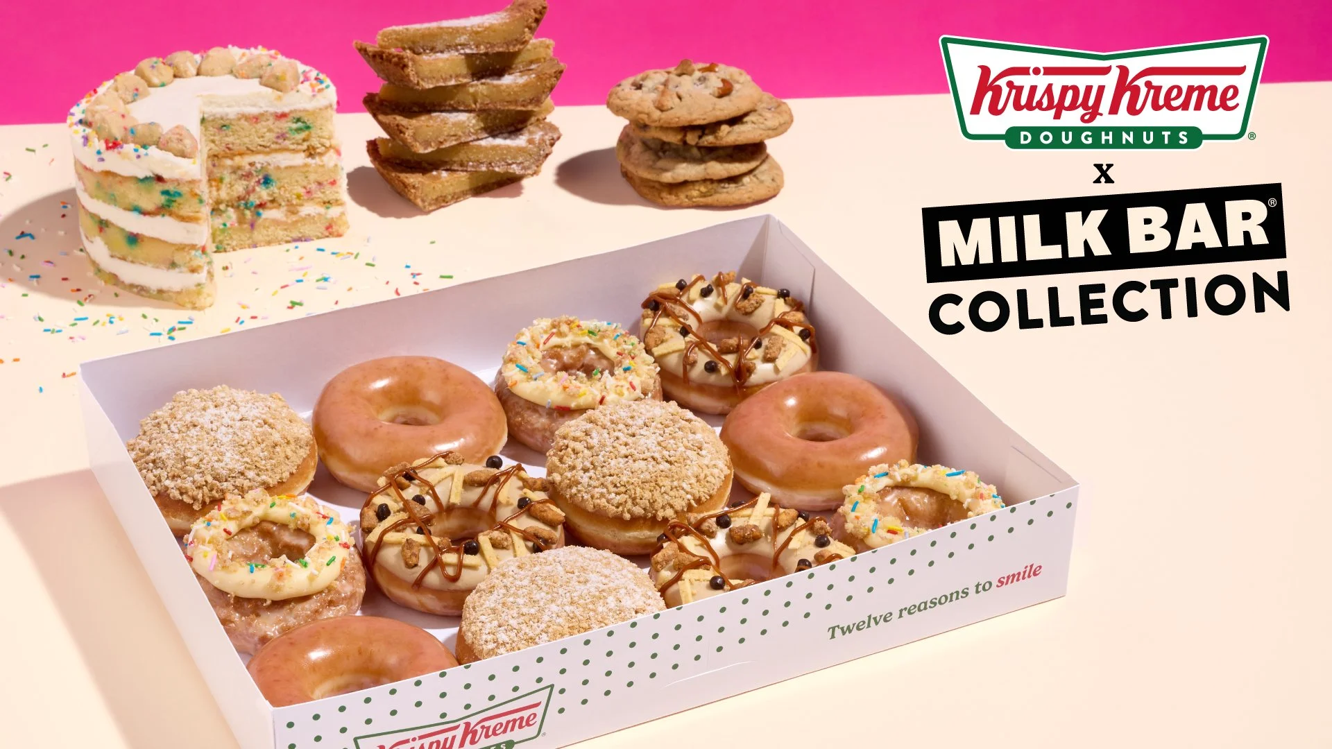 Krispy Kreme Teams Up With Milk Bar for Limited-Time Doughnut Collection