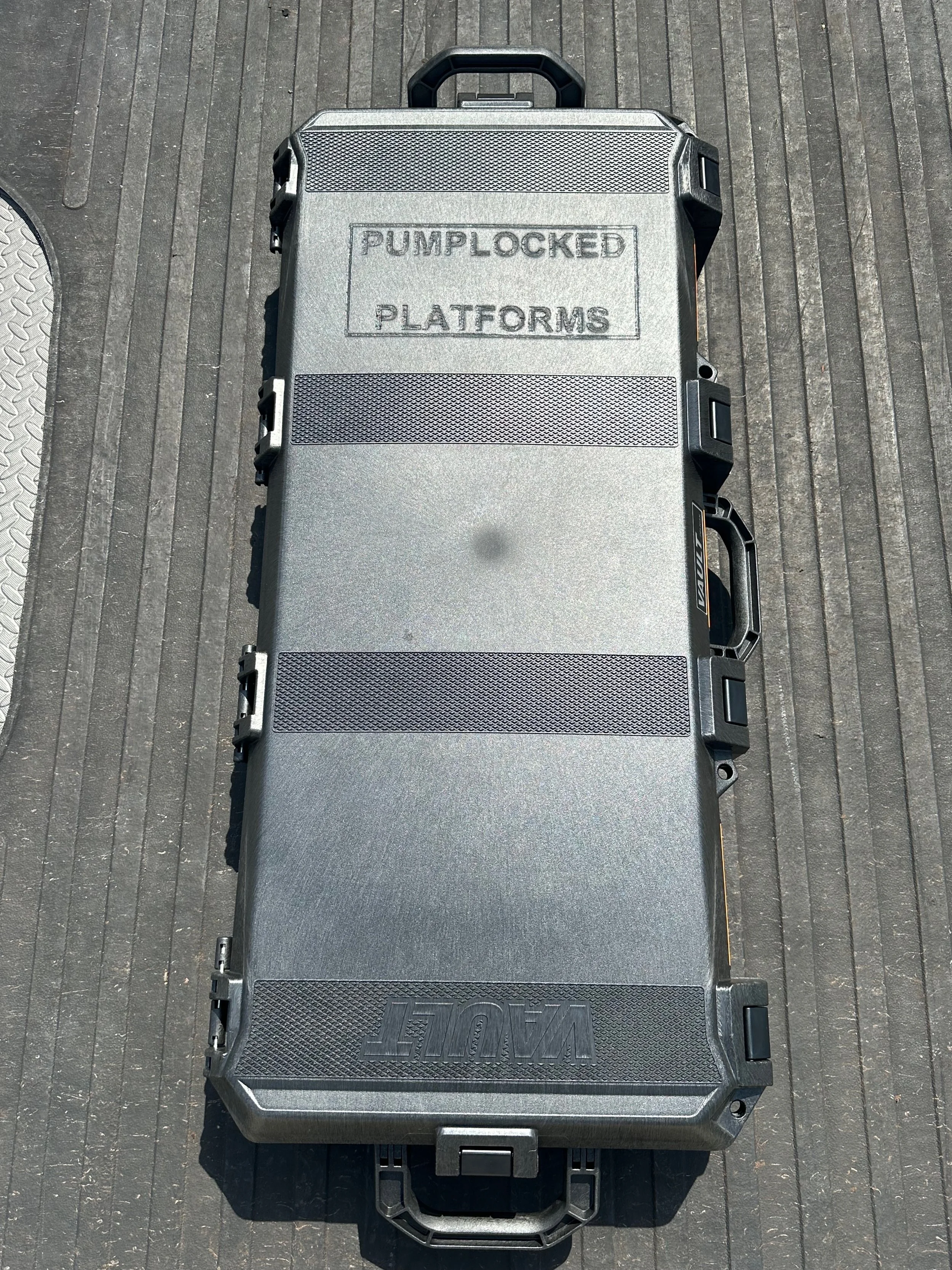 Pelican Vault Carry Case with pre-cut foam (for PumpLocked Kit)