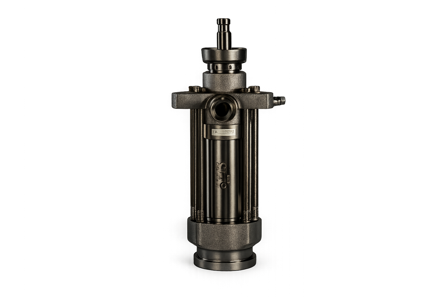 A close-up image of a 1800 Graco displacement pump.