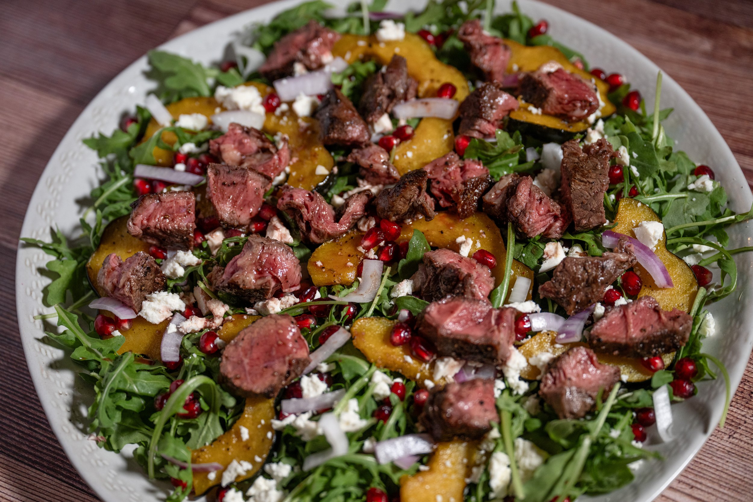 Winter Harvest Steak Salad