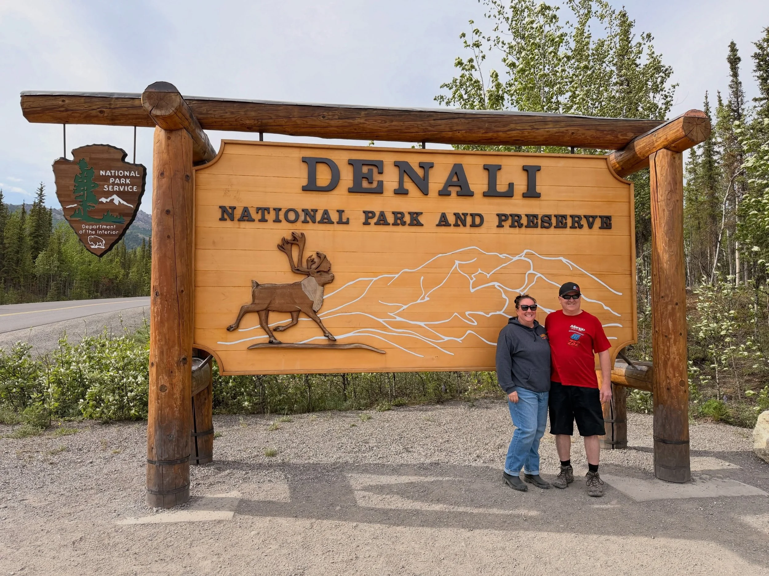 It is said that only 30% of the people that visit Denali National Park ever see Denali. The tallest mountain in North America at 20,310 feet. We spent a day in the park, and took a hike and never got to see it&hellip;but then we boondocked for the we