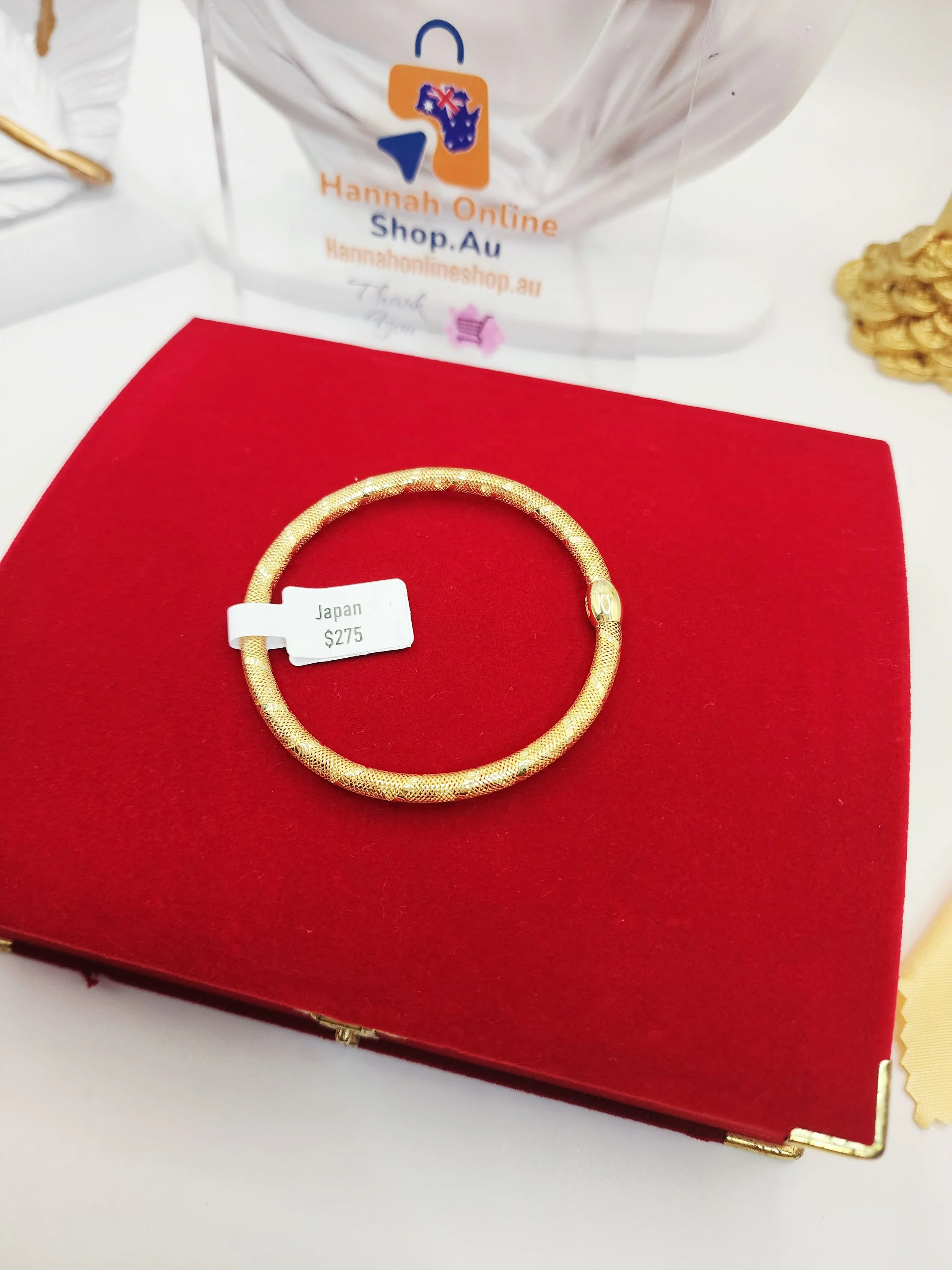 Authentic 18k Gold Bracelet #1