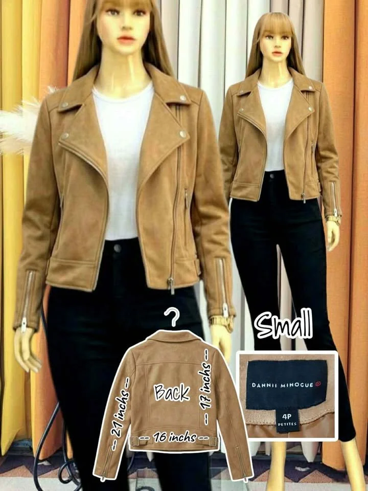 Dannii Minogue Petites Faux Suede Jacket