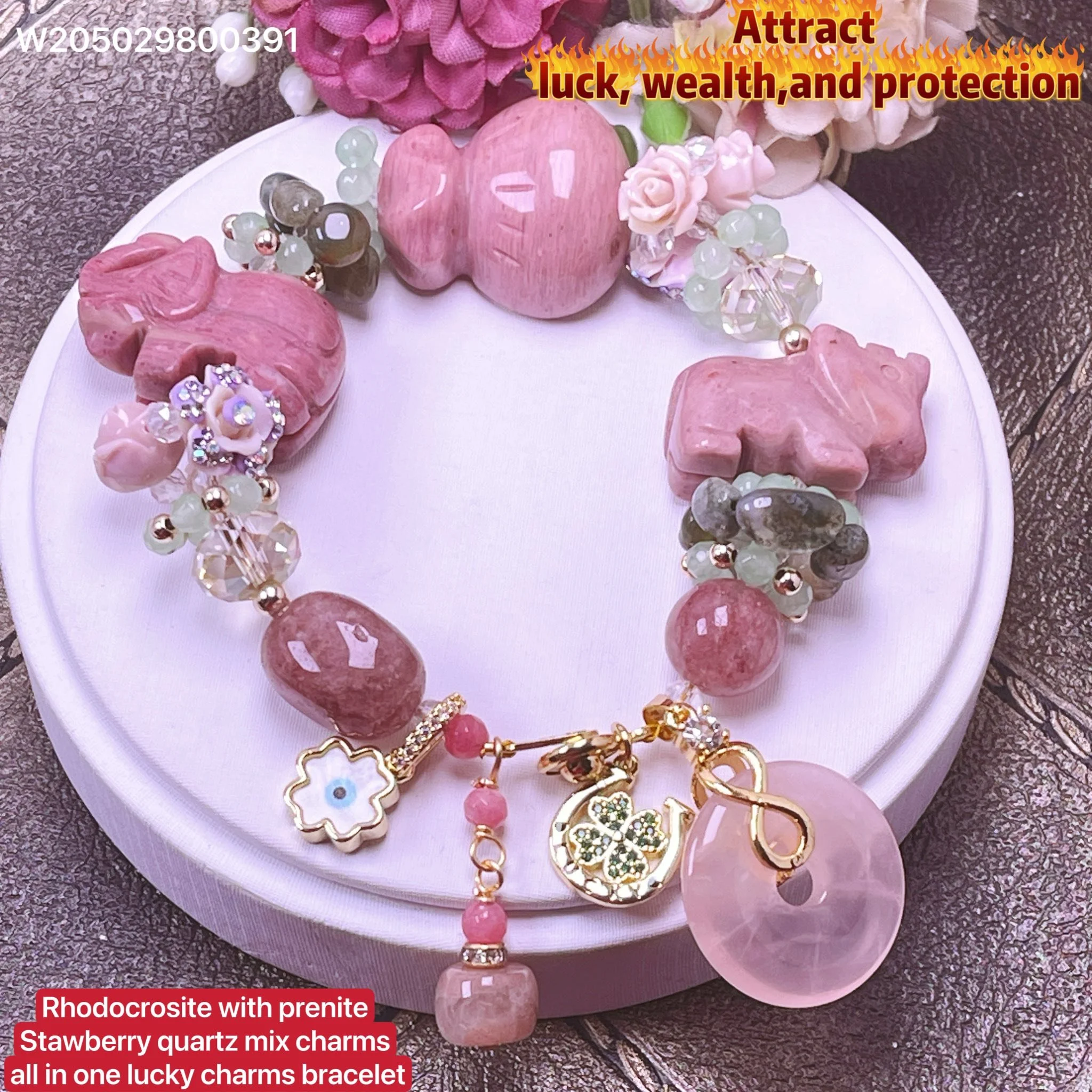 Fortune & Protection Charm Bracelet