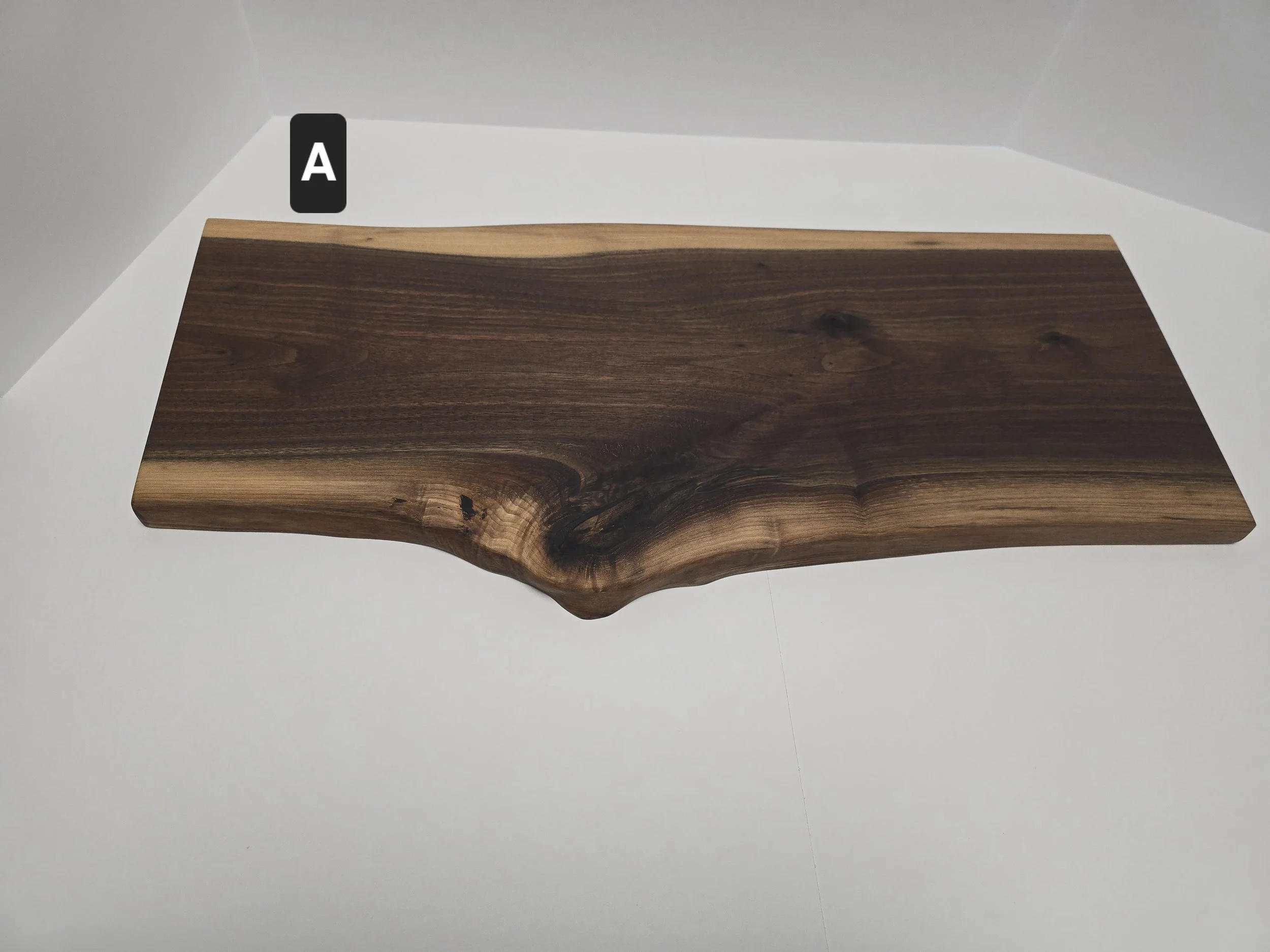 Live Edge Walnut Charcuterie Board