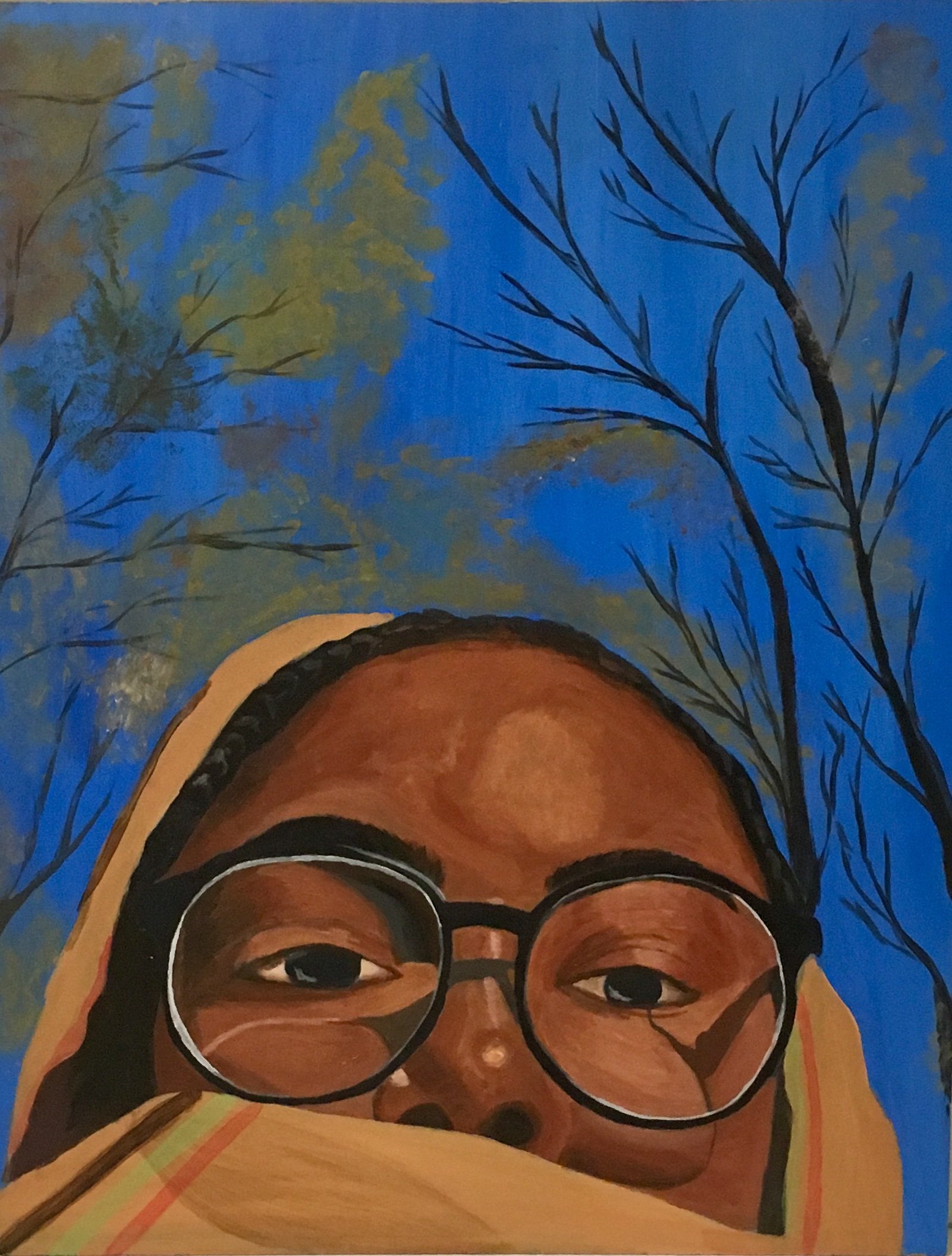 Self Portrait on a Cold Fall Day