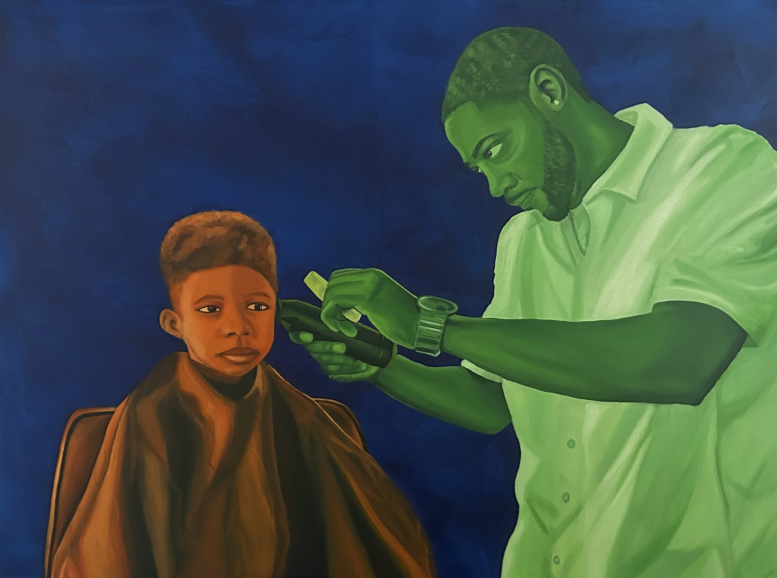 the boy & the barber