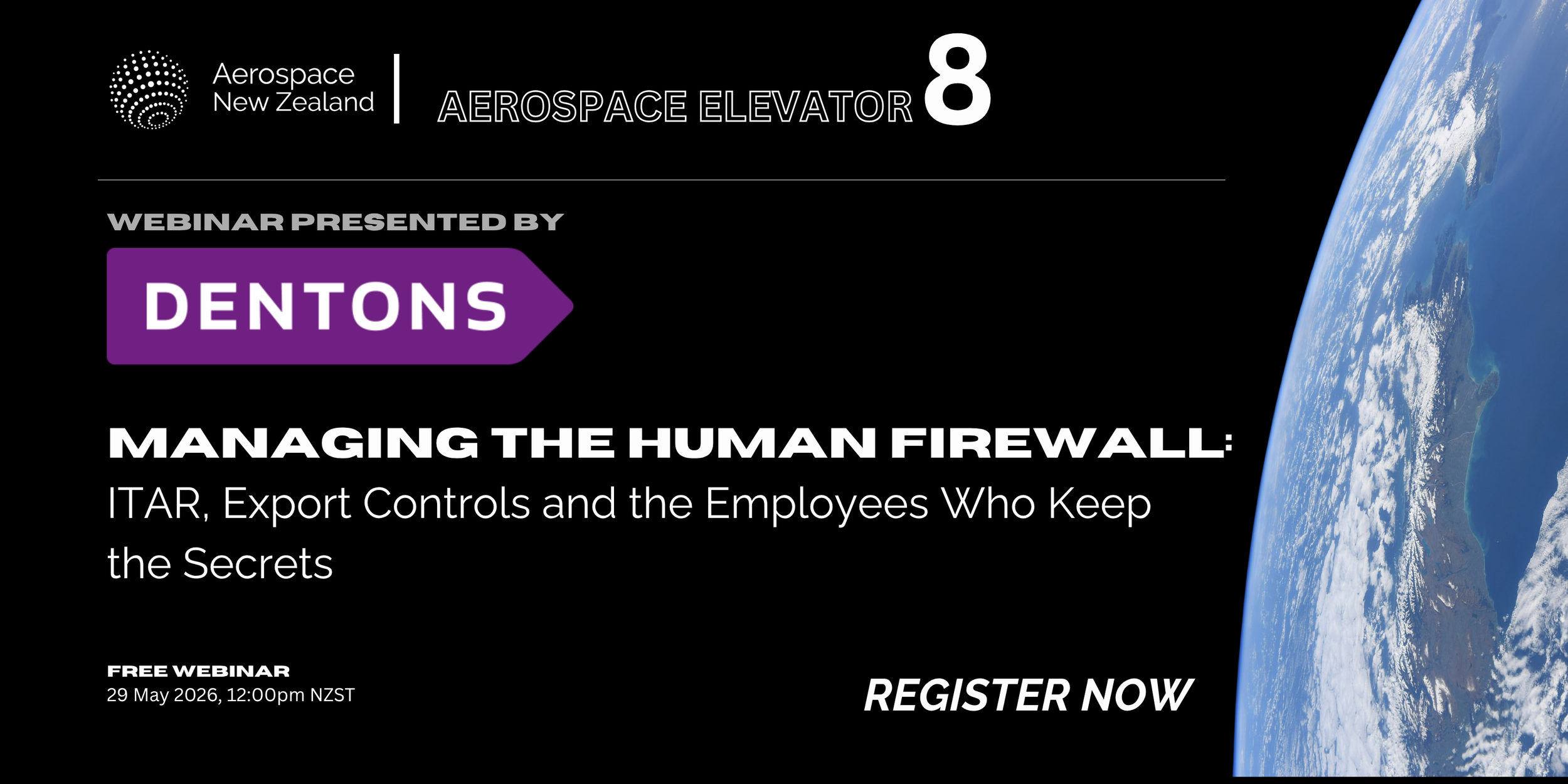Aerospace Elevator 8 - Managing the Human Firewall: ITAR, Export Controls and the Employees Who Keep the Secrets
