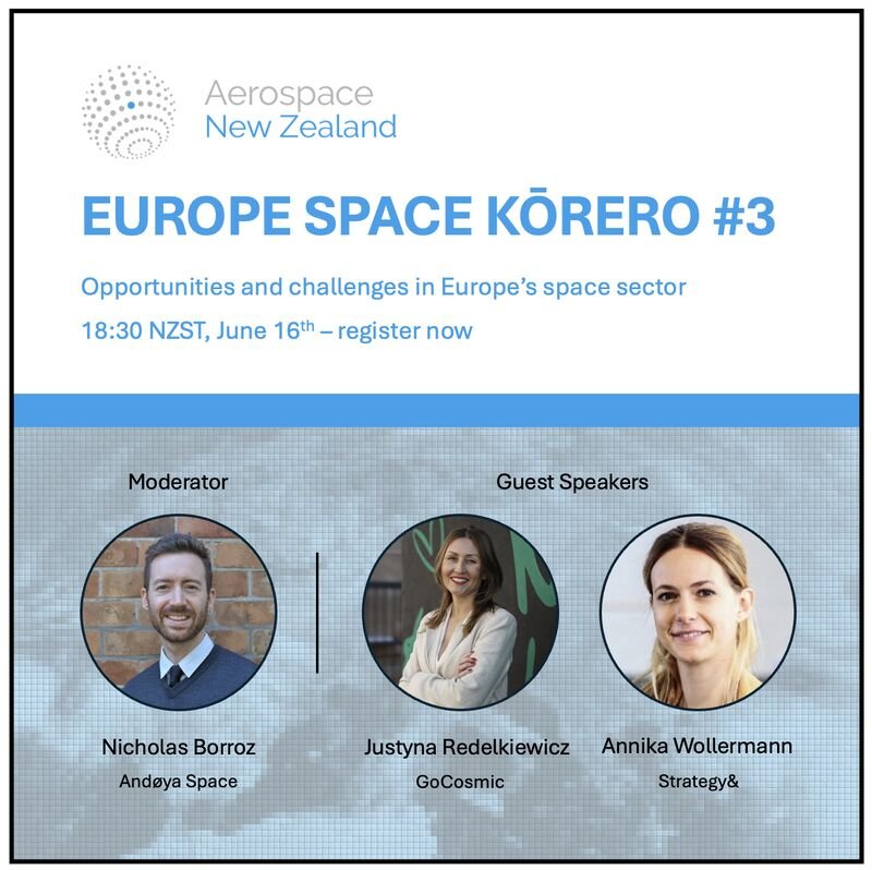 Europe Space Kōrero #3