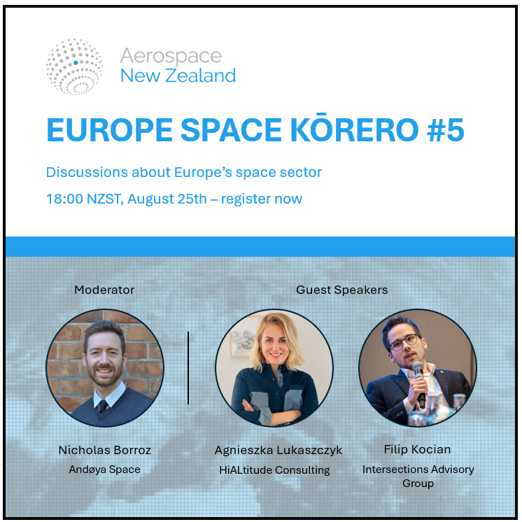 Europe Space Kōrero #5 