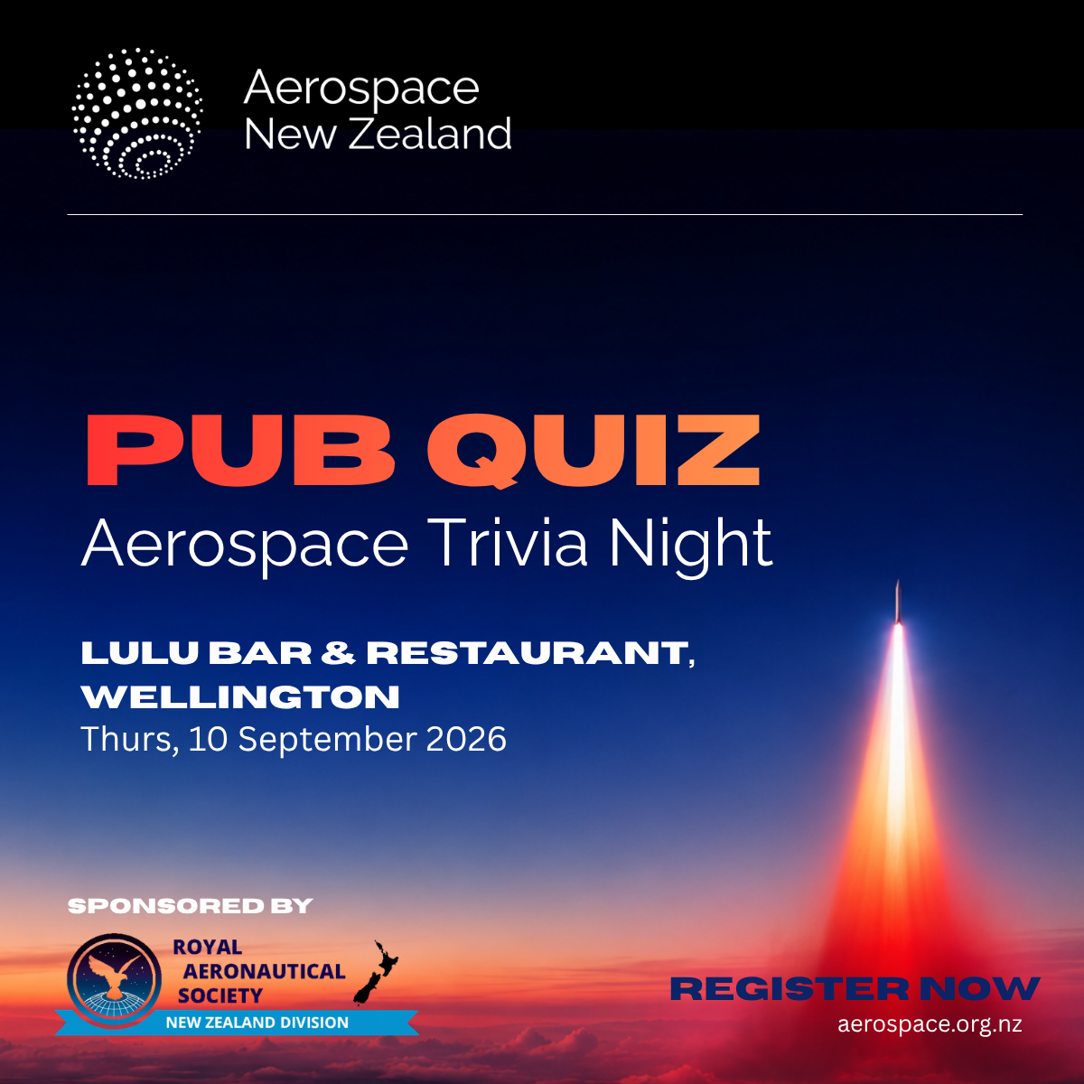 Wellington Aerospace Trivia Pub Quiz