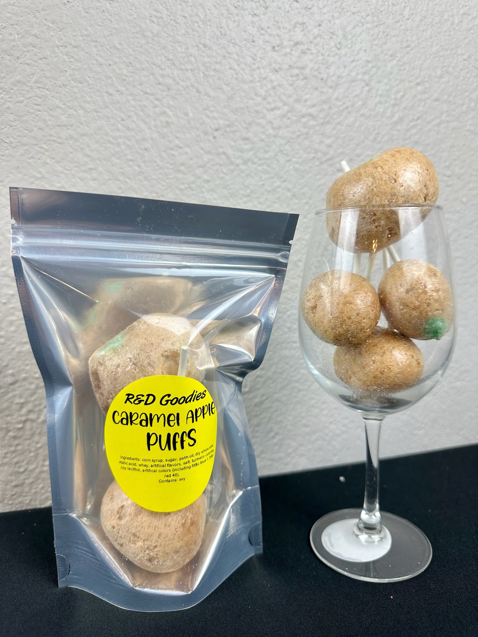 Caramel Apple Puffs
