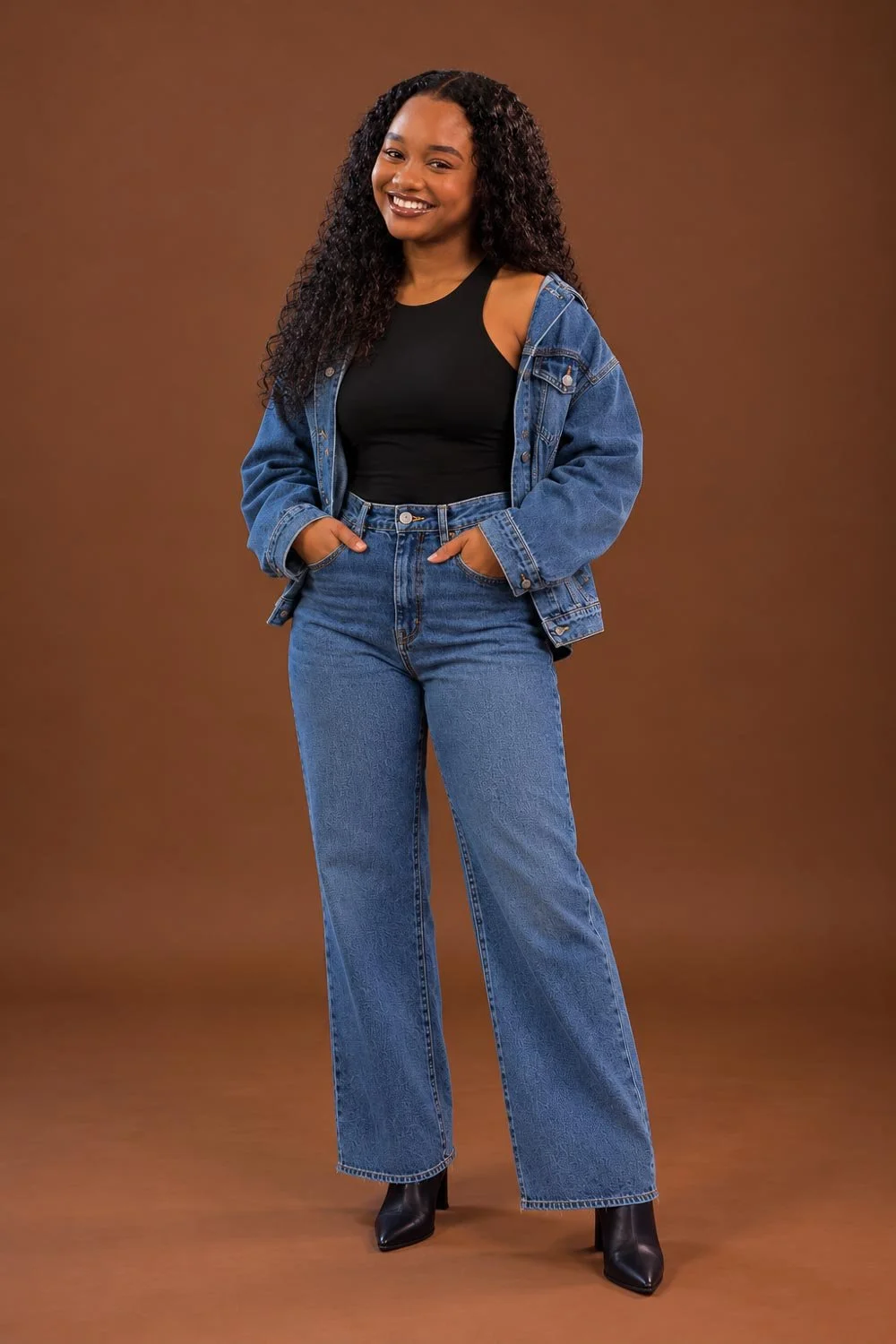Female actor pose
