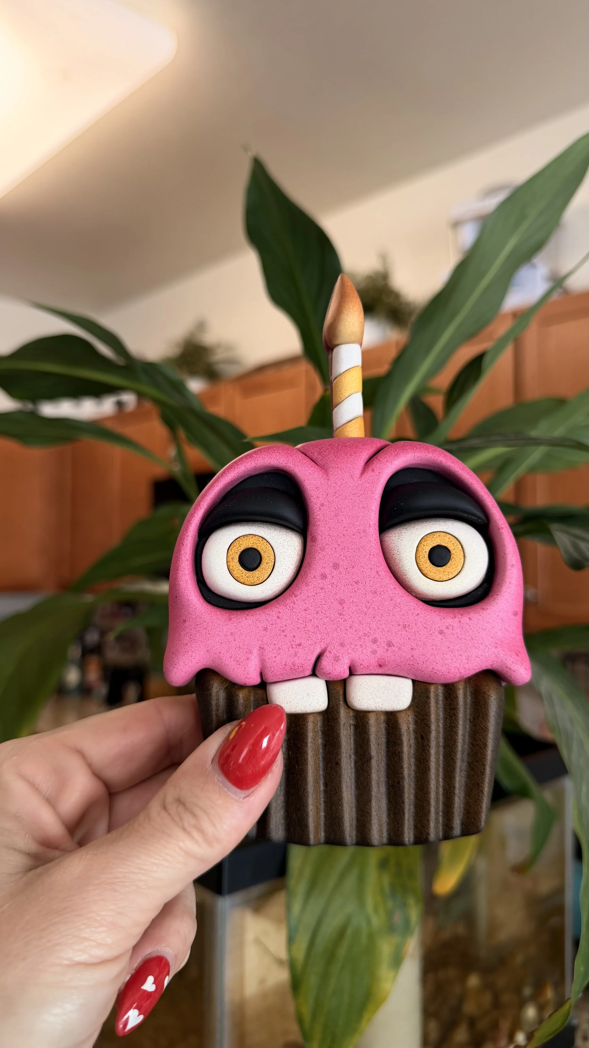 *SOLD* Animatronic Cupcake