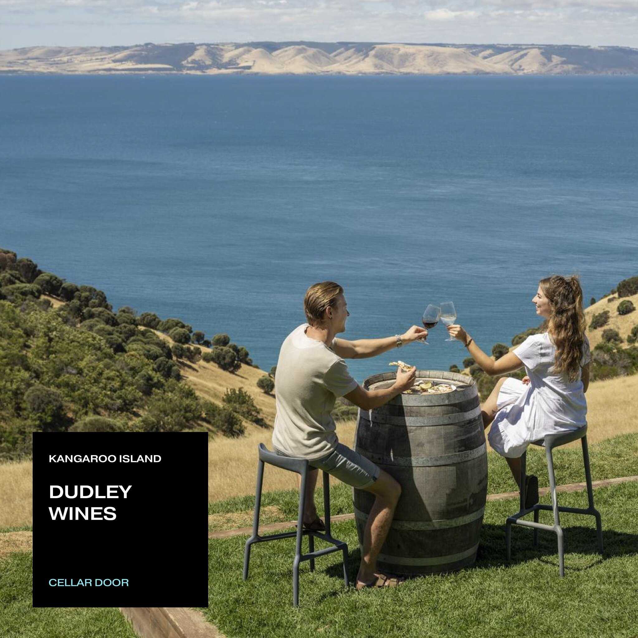 No trip to KI is complete without a visit to @dudleywines! And boy is it worth the short drive!

With panoramic cliff-top views of the South Australian coastline and the mainland, you&rsquo;ll be mesmerised by the landscape before you&rsquo;re throug