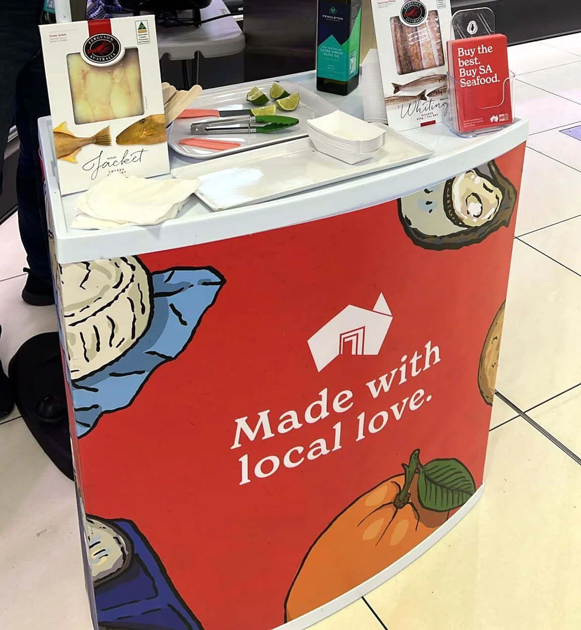 Seafood Tasting Station