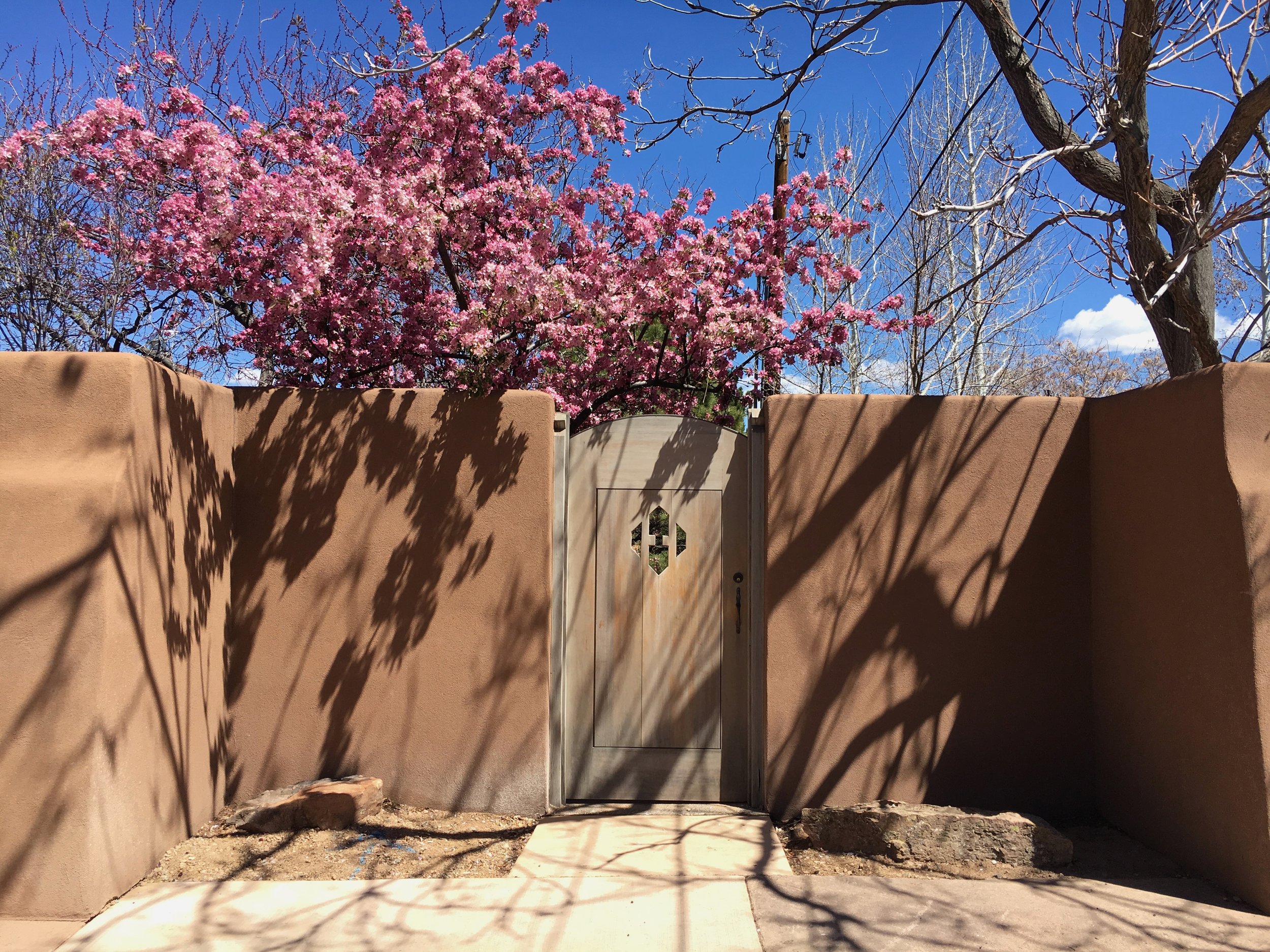 Doors, gardens, art along Santa Fe's Canyon Road - Digging