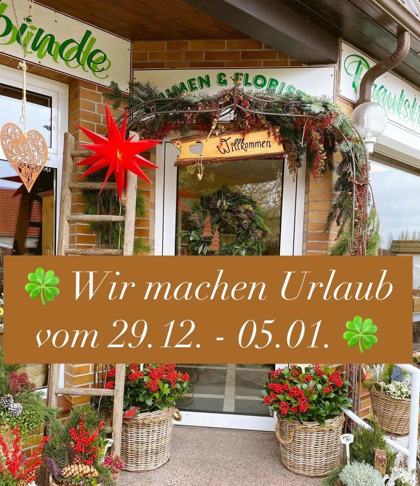 Am 06.01. sind wir wieder f&uuml;r Euch da.