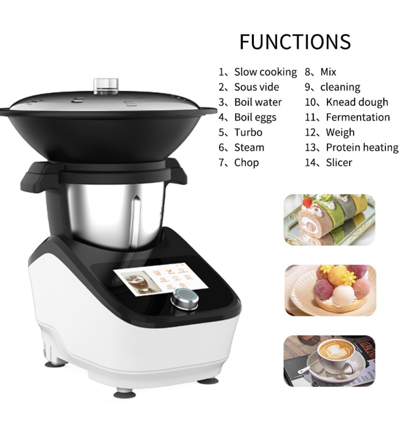 GMSE Multifunction Food Processor & Blender