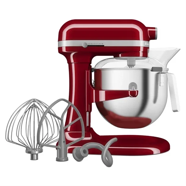 KitchenAid Heavy Duty Bowl-Lift Stand Mixer 6.6Ltr Red 5KSM70JPXBER