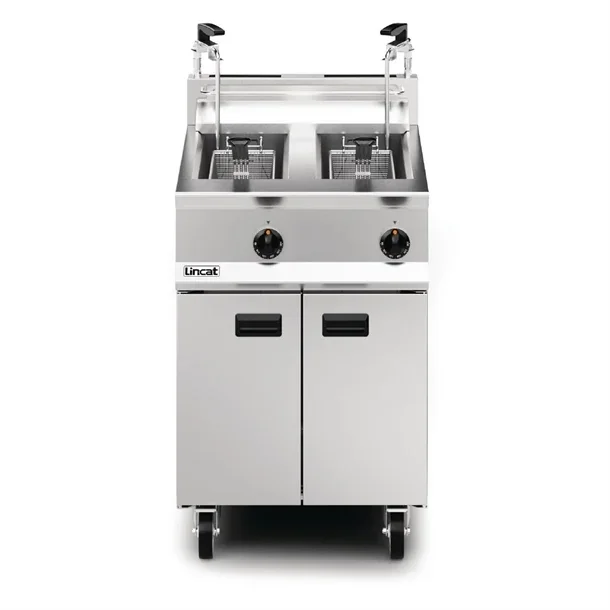 Lincat Opus 800 Free Standing Natural Gas Dual Filtration Fryer OG8111/OP2