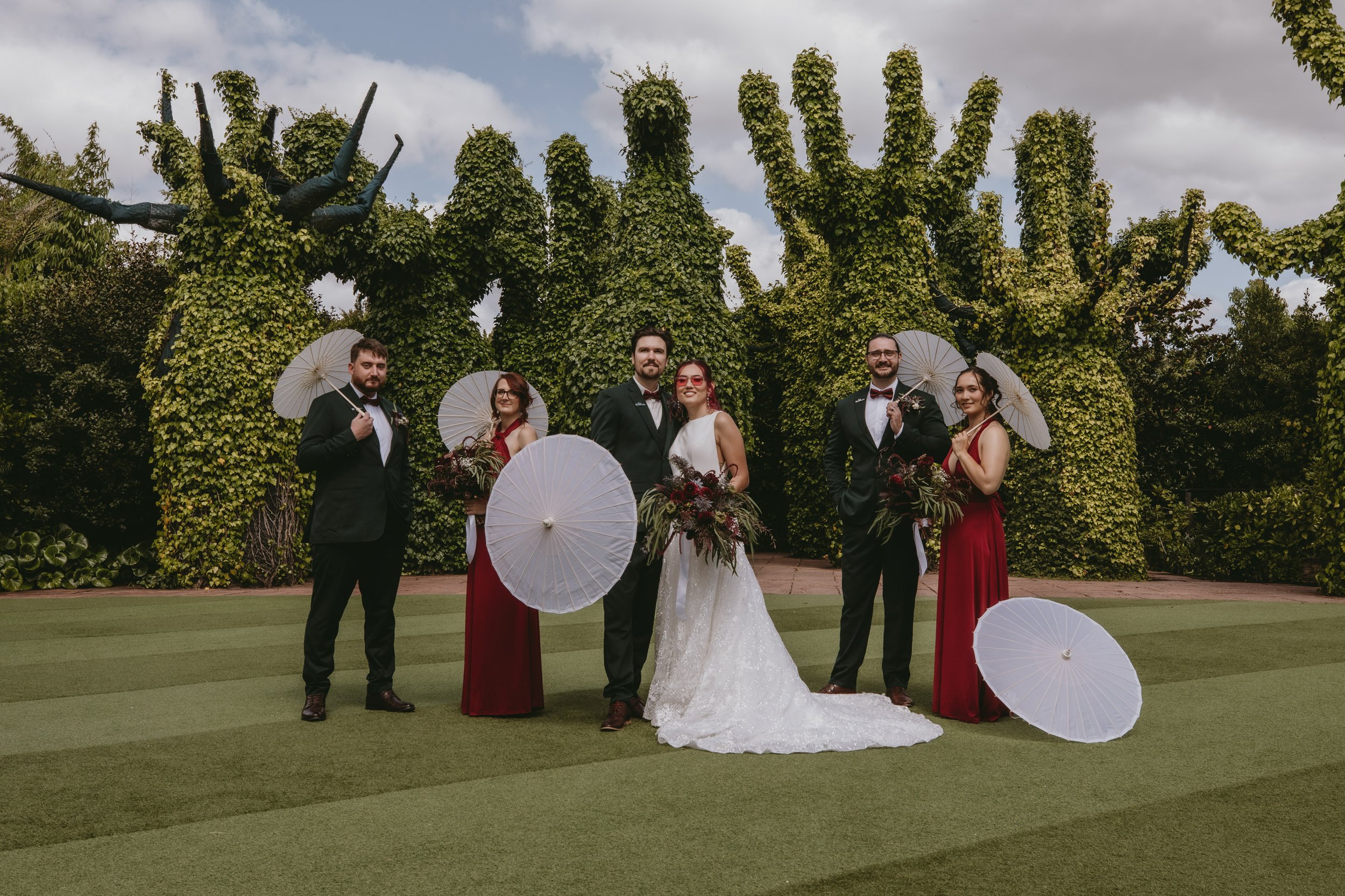 Hamilton Gardens wedding photographer - Christina Vandy