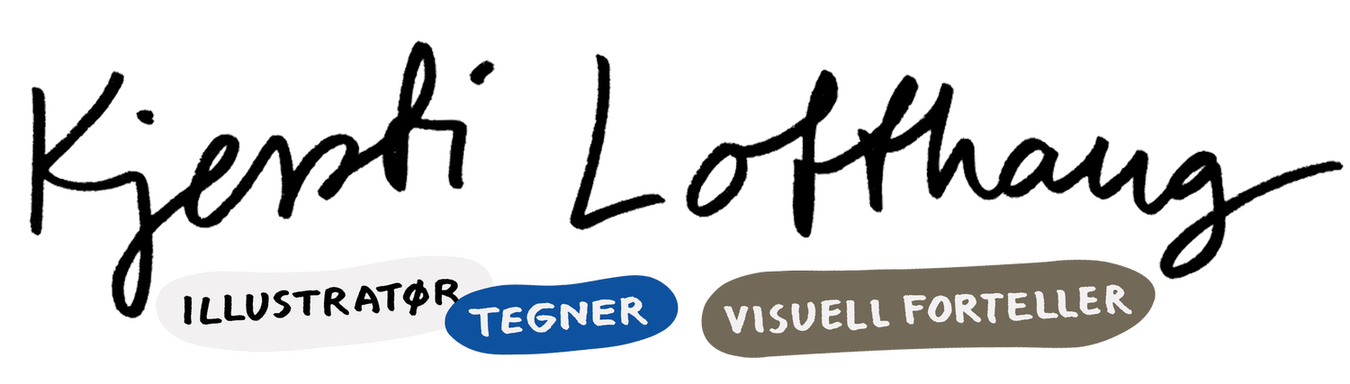 Kjersti Lofthaug - Illustratør, tegner, visuell forteller