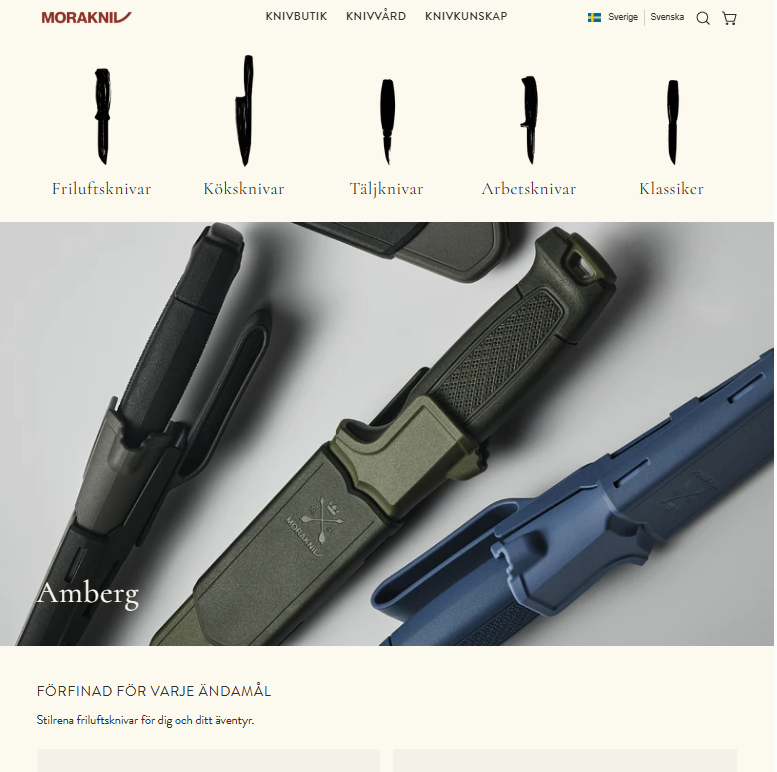 Morakniv: från stoppade annonser till ökad webbshop-försäljning