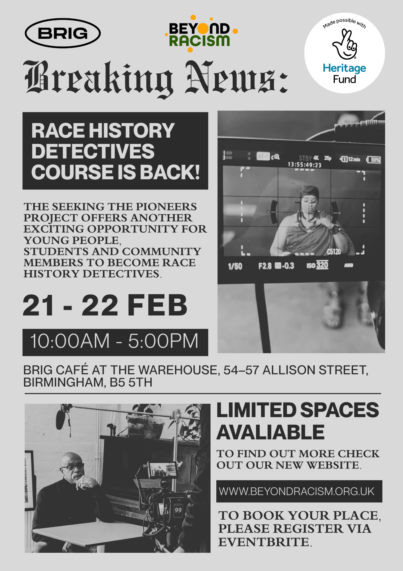 Race History Detectives Course – Seeking the Pioneers